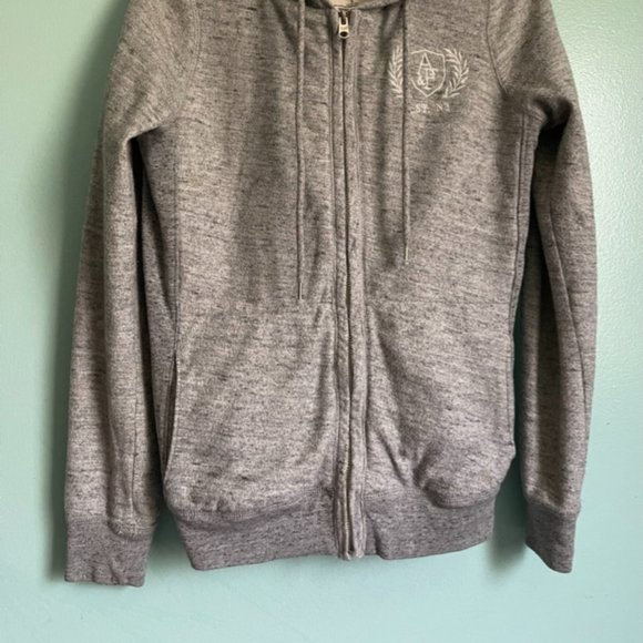 Abercrombie & Fitch Gray Zip-Up Jacket - Picture 3 of 3